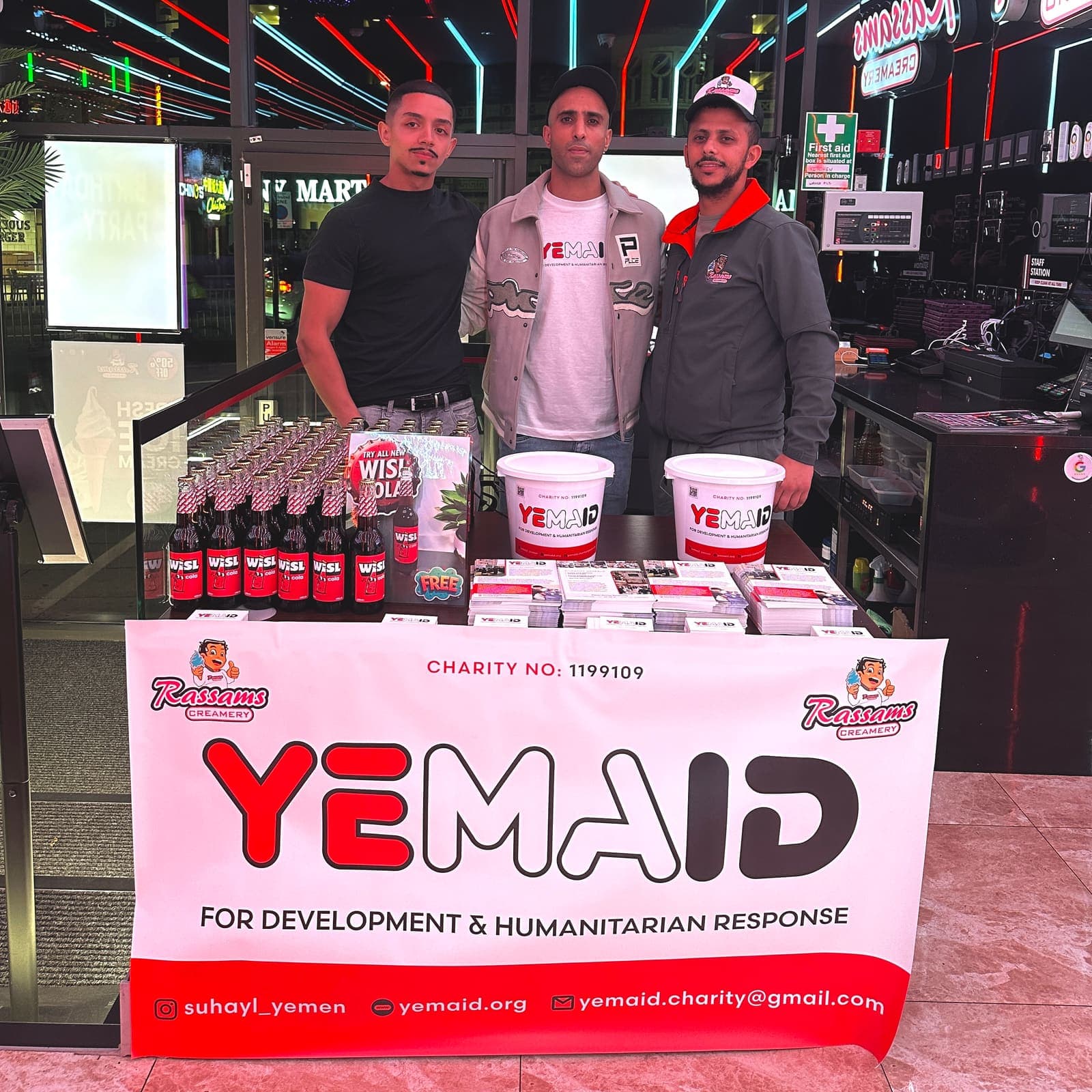 Rassam's YEMAID fundraiser